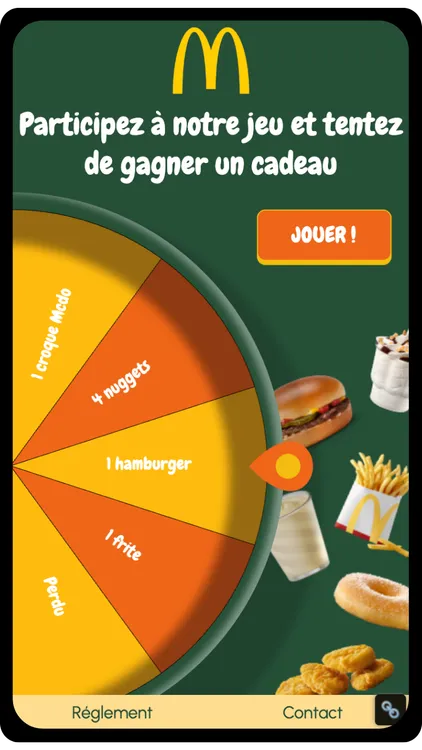 Page de jeu Roue Boost